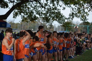 Boy on the starting line